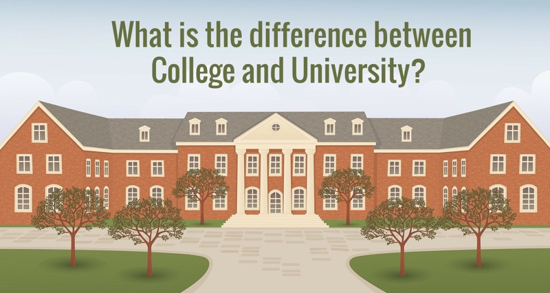 Rank Difference of college and university